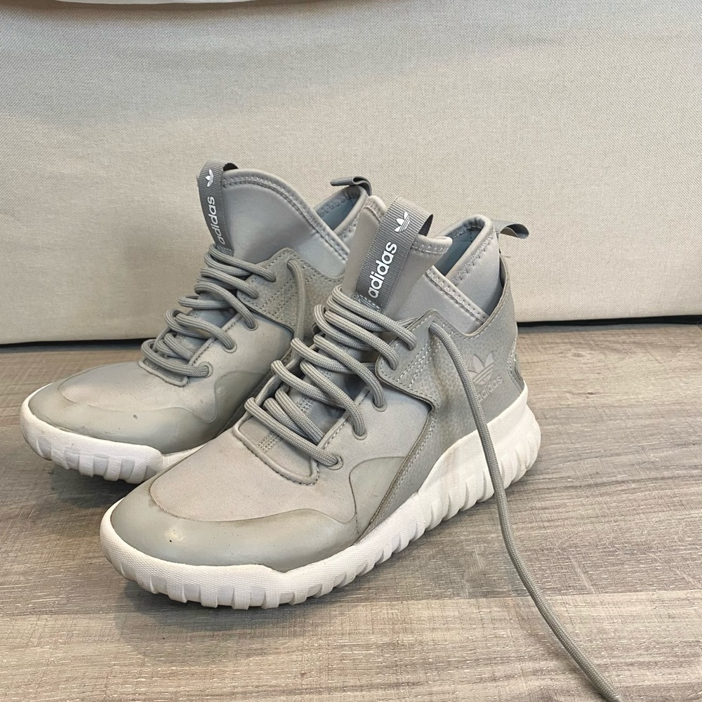 Adidas tubular high tops